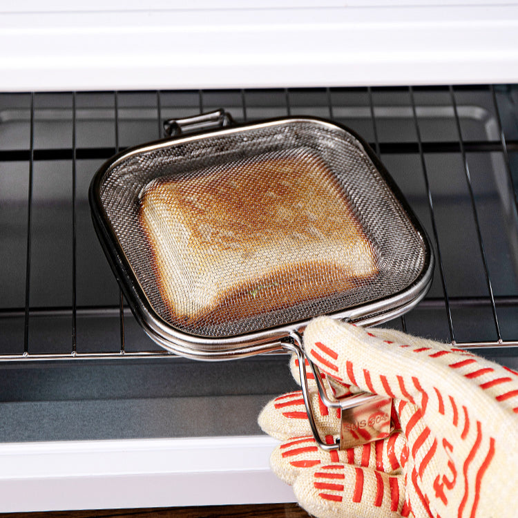 Stainless Steel Sandwich Cage Toaster