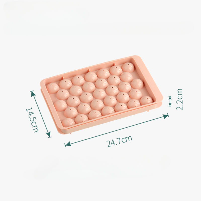 Jelly Ball Ice Ball Making Mold with Lid