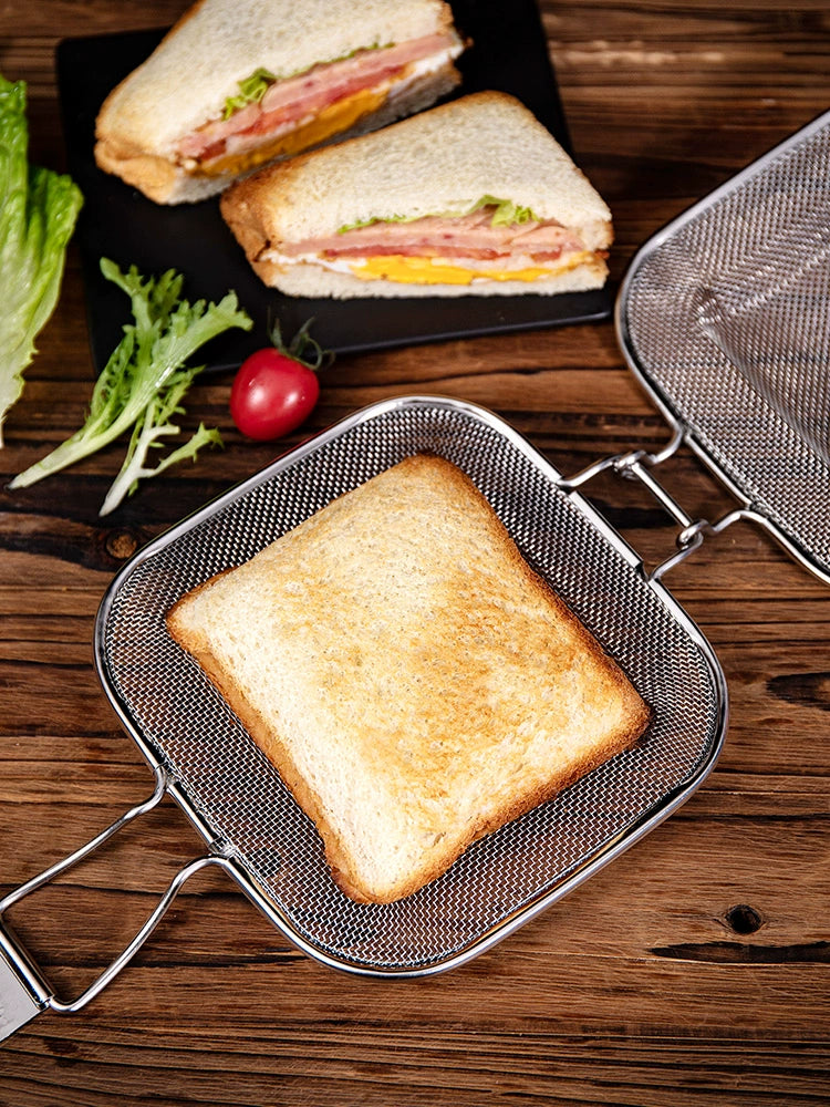 Stainless Steel Sandwich Cage Toaster