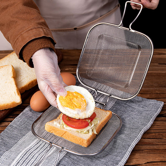 Stainless Steel Sandwich Cage Toaster
