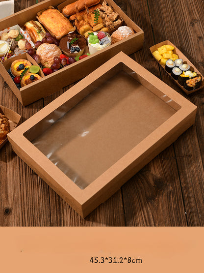 Large Disposable Picnic Takeout Box Set of 10