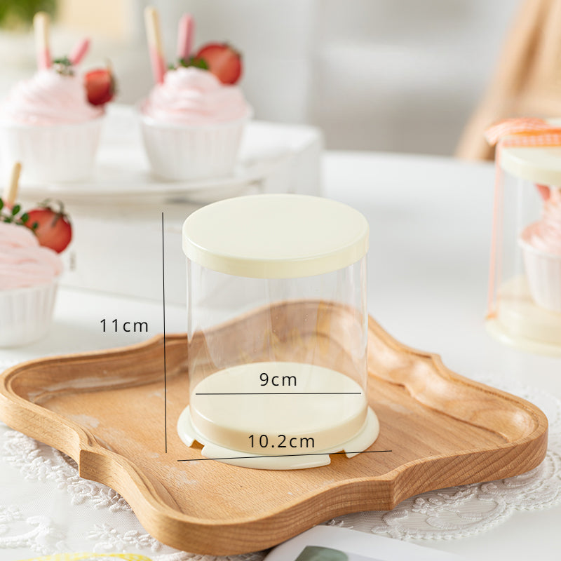 2 Inch Round Mini Cake Packaging Box Set of 10