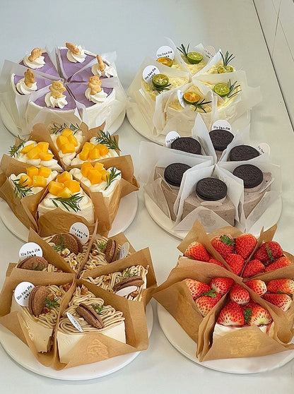 100pcs Wax Paper Sheets for Separating Cakes